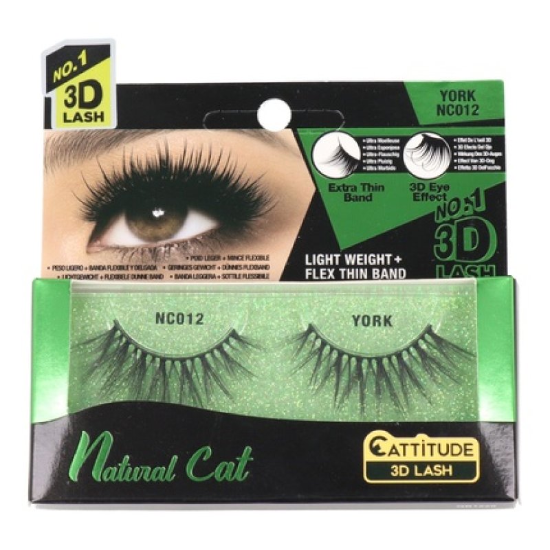 Ebin New York Natural Cat Lash York - False Eyelashes