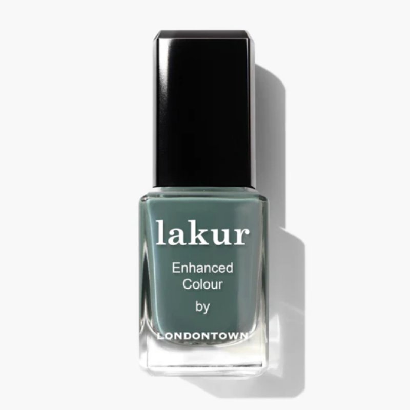 Londontown Olive Green Glossy Nail Polish Velvet Drapes Vegan Chip