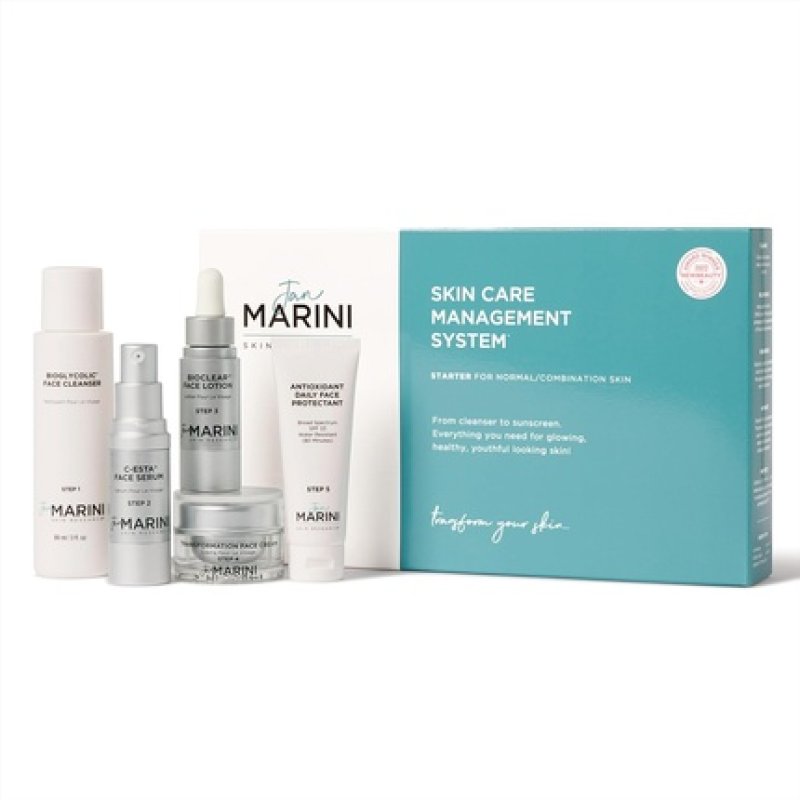 Jan Marini Starter Skin Care Management System - 5 Products for Normal to Combination Skin