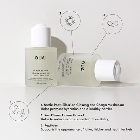 Ouai Scalp Serum Balancing Hair Serum with Red Clover Extract