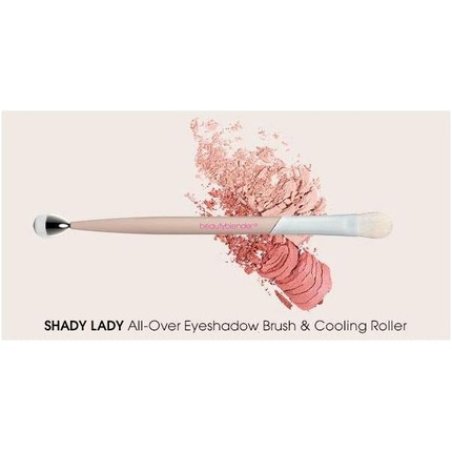 Beautyblender Shady Lady All-Over Blending Eyeshadow Brush and Cooling Anti-Puff Eye Roller for Dark Circles
