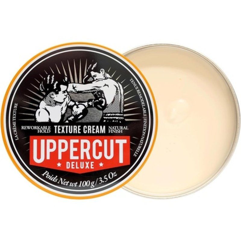 Uppercut Deluxe Texture Cream Re-Workable Pliable Hold Natural Finish 3.5 Oz