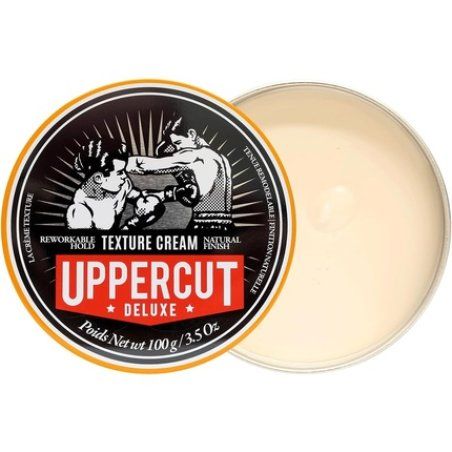 Uppercut Deluxe Texture Cream Re-Workable Pliable Hold Natural Finish 3.5 Oz