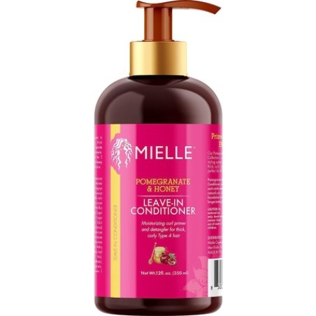 Mielle Organics Pomegranate & Honey Leave-In Conditioner for Type 4 Hair 12 Ounces