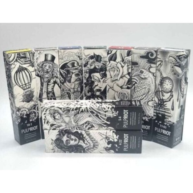 Pulp Riot Permanent Hair Color Faction 8 Fb.7-3 Gold 57g Various Shades