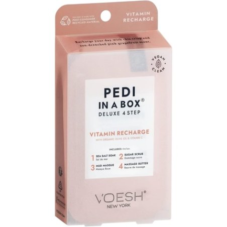 Voesh Pedi In A Box 4 In 1 Vitamin Recharge