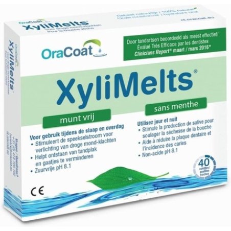 Xylimelts - Mint Free | For Dry Mouth