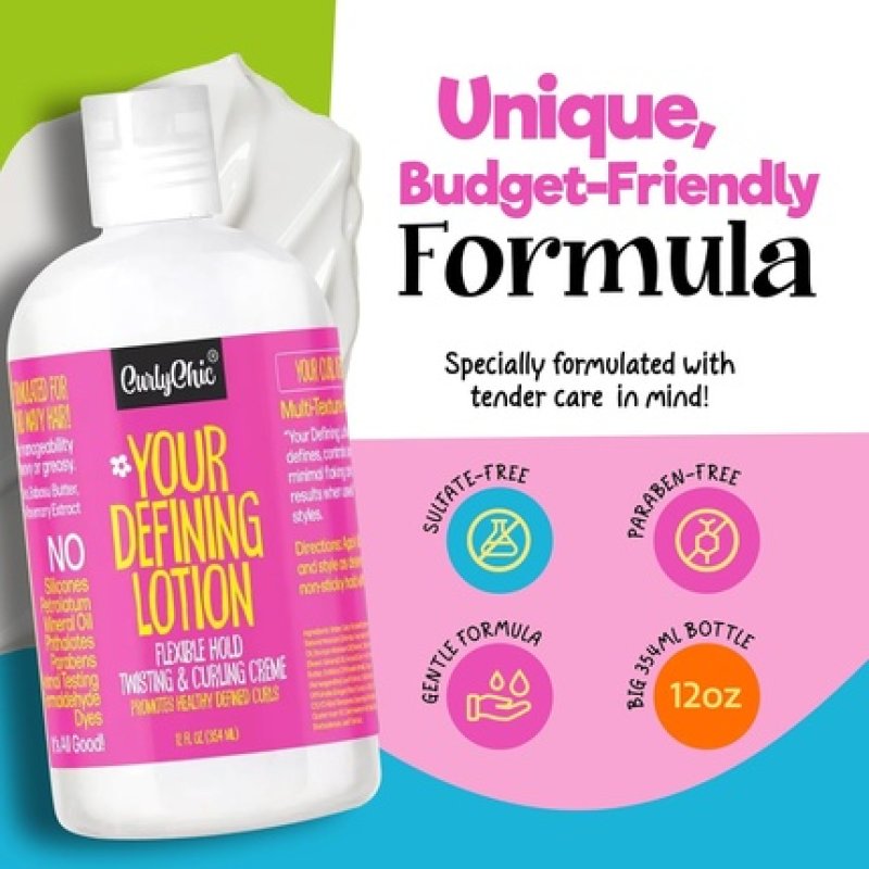 Your Defining Lotion Curl Enhancing Moisturizing Styling Solution