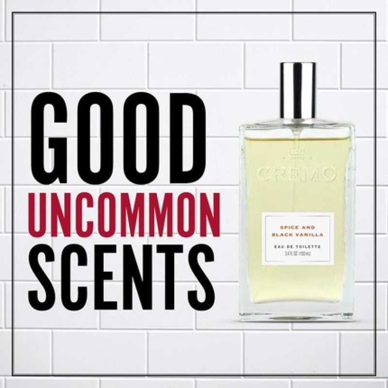 Cremo Eau De Toilette for Men 100ml Spice & Black Vanilla - Spicy Perfume