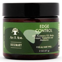 As I Am Rosemary Edge Control 2 Oz with Biotin and Saw Palmetto