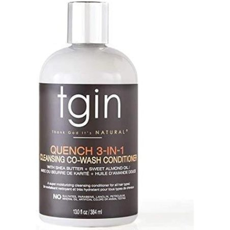 Tgin Quench 3-In-1 Co-Wash Conditioner and Detangler 384ml