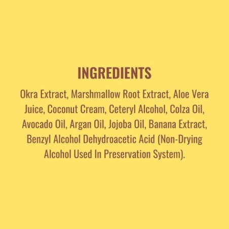 Ecoslay Banana Scent Conditioner 16 Fl Oz for Curly/Damaged Hair