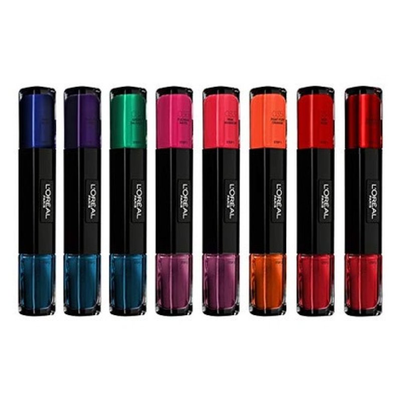 L'Oréal Paris Infaillible Duo Gel Nail Polish, Set of 2 18 Scarlet Century 21 Always a Lady 5ml