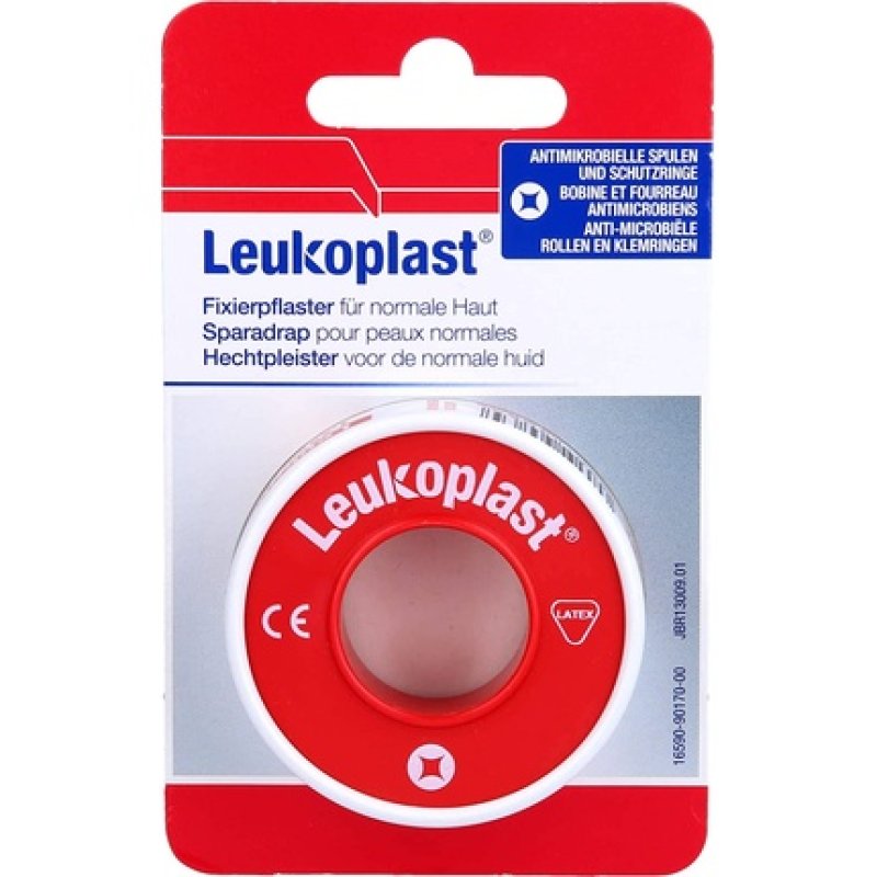 Leukoplast Fixing Plaster for Normal Skin 1.25cm x 5m