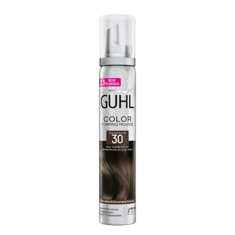 Guhl Color Foaming Mousse 30 Dark Brown - Hair Color