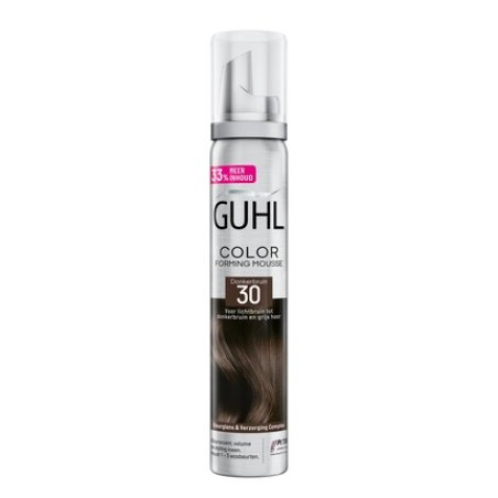 Guhl Color Foaming Mousse 30 Dark Brown - Hair Color