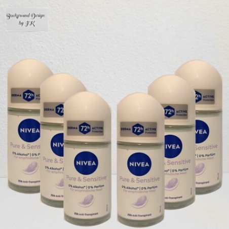 Nivea Pure & Sensitive Anti-Transpirant Roll-On 50ml