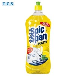 Spic&Span Lemon & Mint Dishwashing Liquid pH 5.5 1000ml