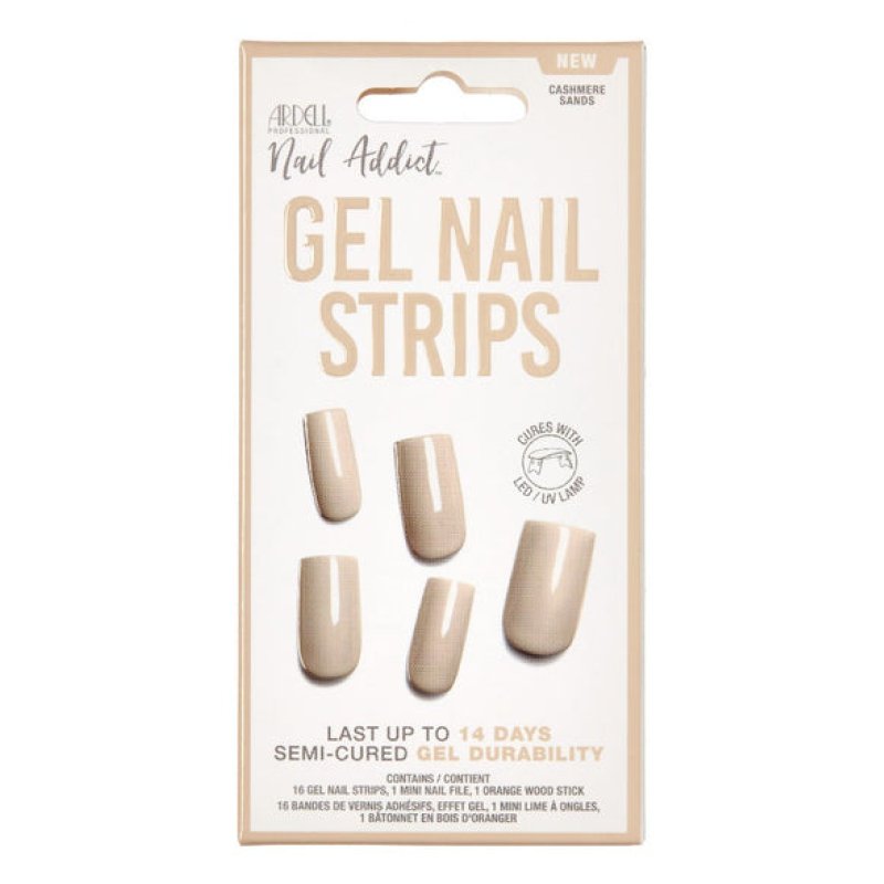 Ardell 36890 faux-ongle Ongles des mains Beige Monochromatique 16 pièce(s)