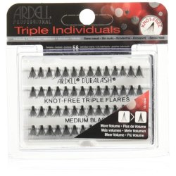 ARDELL Triple Individuals Knot-Free Medium Black 25g