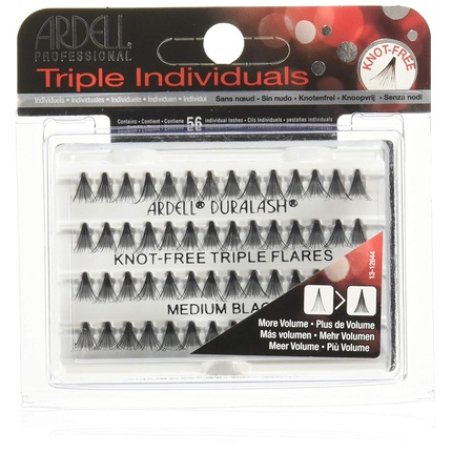 ARDELL Triple Individuals Knot-Free Medium Black 25g