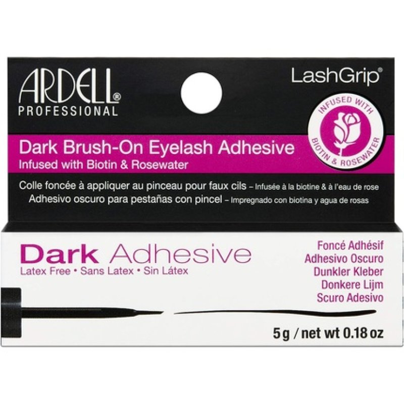 Ardell Natural Brush-On Adhesive with Biotin and Rosewater Dark