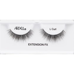 Ardell False Eyelashes Extension FX L Curl Black Short Doll Shape Define Eyes Silky-Soft Knot-Free Invisiband