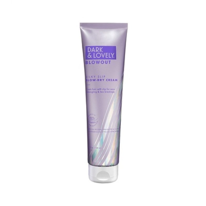 SoftSheen-Carson Interbeauty Dark&Lovely Heat Protectant&Hair Detangler Moisturizing Blowout Silky Slip Blow Dry Cream