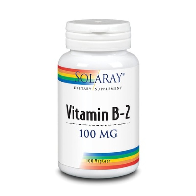 Solaray B2 100 Mg 100 Vcaps