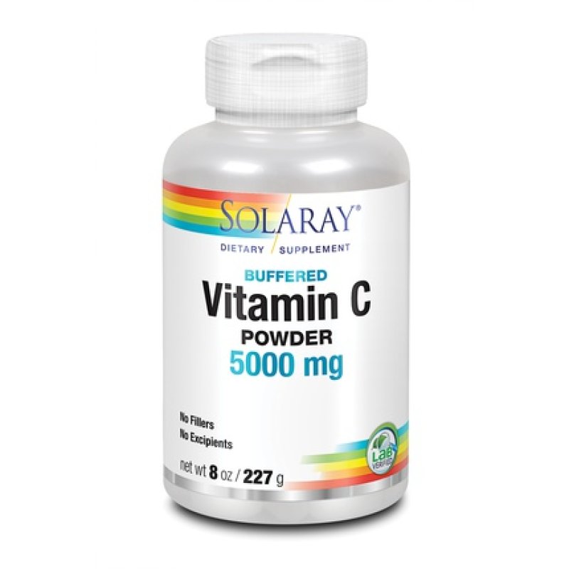 Solaray Nonacid Vit C Crystalline 227G