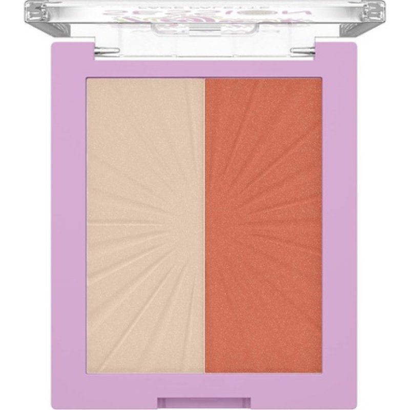 Wet 'n' Wild Face Palette Wild Crush Passion Collection Highlighter and Blusher Duo Infused with Passion Fruit Seed Oil