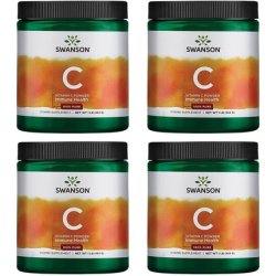 Swanson Vitamin C Powder 100% Pure Ascorbic Acid 1000mg