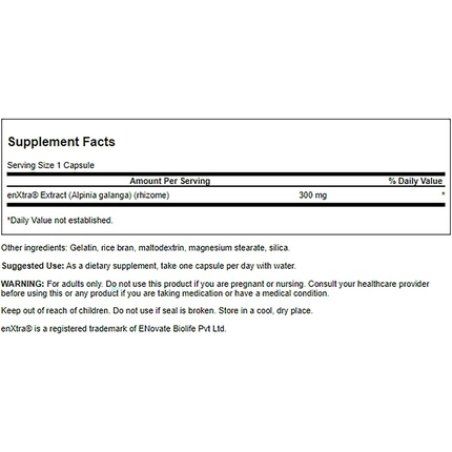 Swanson Focused Attention Galangal Root Alpinia Galanga 300mg