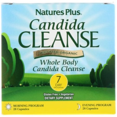 Nature's Plus Candida Cleanse 7 Day Program 28 Capsules - Pack of 2