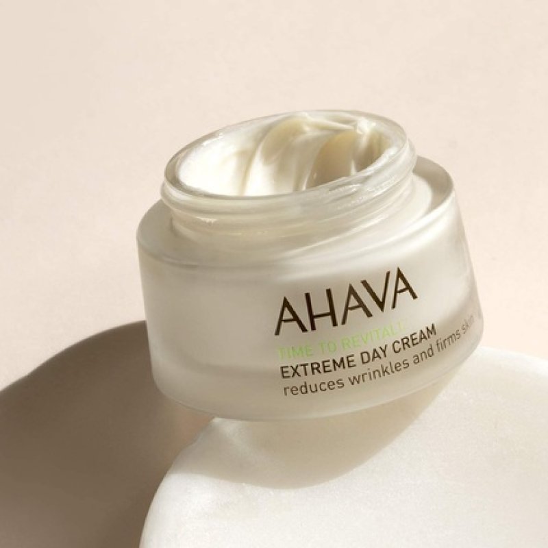 AHAVA Extreme Day Cream 50ml Wrinkle Reducer and Skin Firmer from the Dead Sea for Women and Men