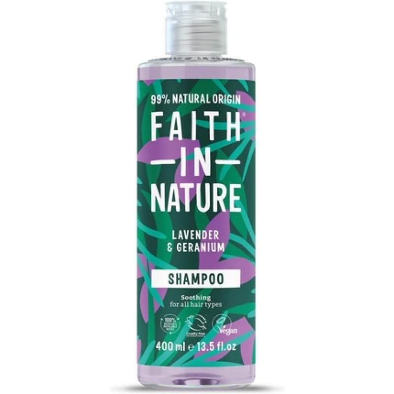 Faith In Nature Lavender & Geranium Shampoo 400ml