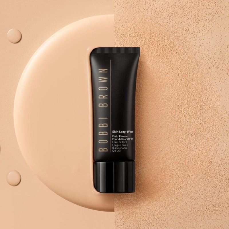 Bobbi Brown Fond de Teint Skin Long-Wear Fluid Powder SPF 20 40 ml Tube liquid C-046 Cool Beige