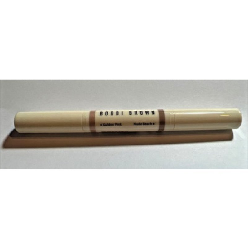 Bobbi Brown Dual Ended Long Wear Cream Shadow Stick Golden Pink Nude Beach