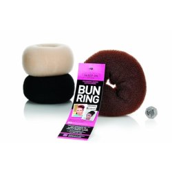 Sleep-In Rollers XL Bun Cushion Black