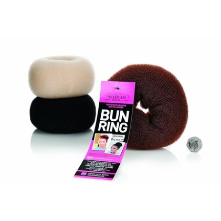 Sleep-In Rollers XL Bun Cushion Black