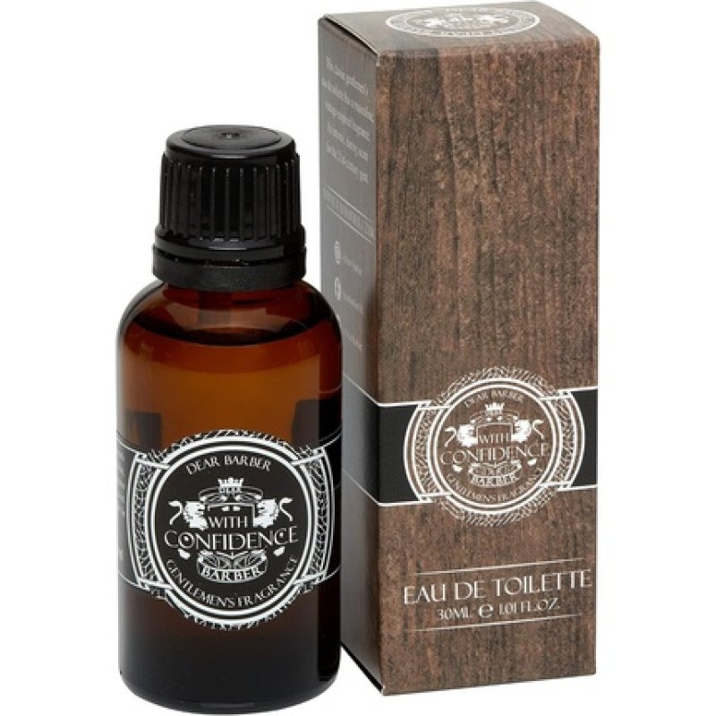 Dear Barber With Confidence Eau De Toilette Masculine Vintage Inspired