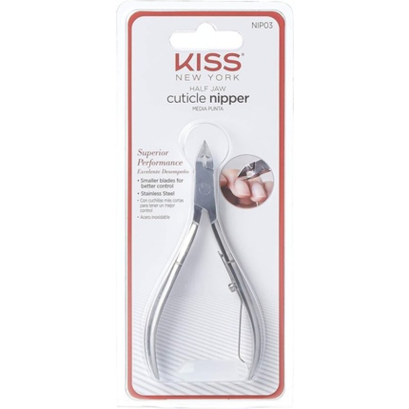 Satin Edge Stainless Steel Cuticle Nipper 102mm Half Jaw