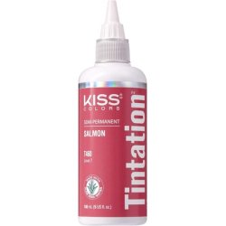 Kiss Tintation Semi-Permanent Hair Colour with Argan Oil and Aloe Vera - Salmon