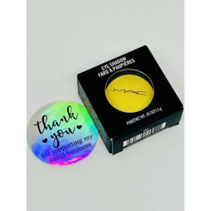 Mac Eyeshadow Memories of Space Canary Yellow Satin Full Size
