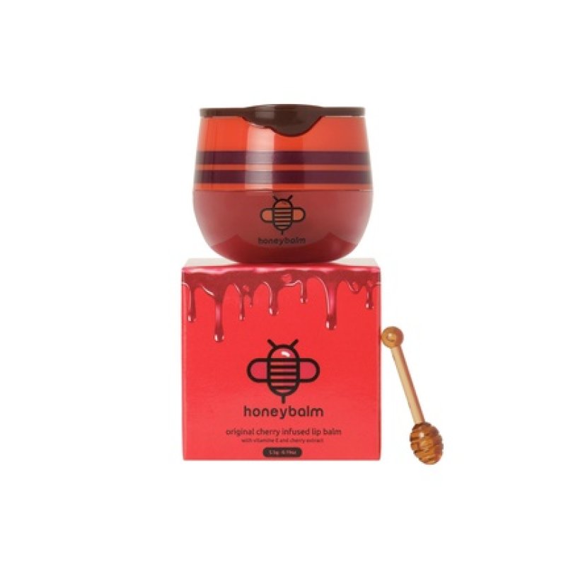 Honeybalm Lip Balm Cherry - A Moisturizing Lip Balm With A Cherry Flavor
