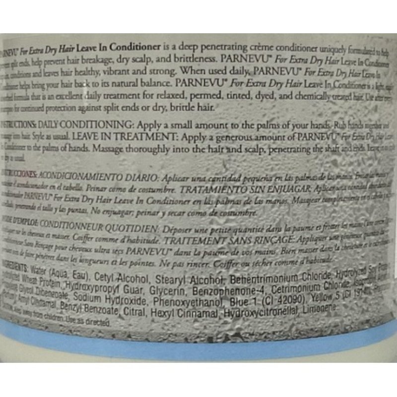 Parnevu Leave-In Conditioner Extra Dry 480ml