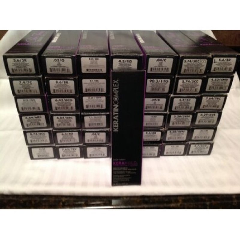 KERAHOLD Permanent Hair Color Keratin Complex Color Therapy 3.5 oz