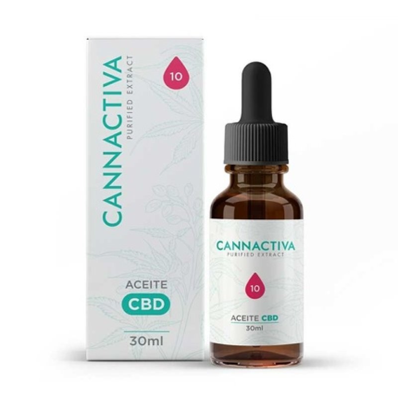 Cannactiva Purified Cbd Cannabidiol Oil 10% 30ml