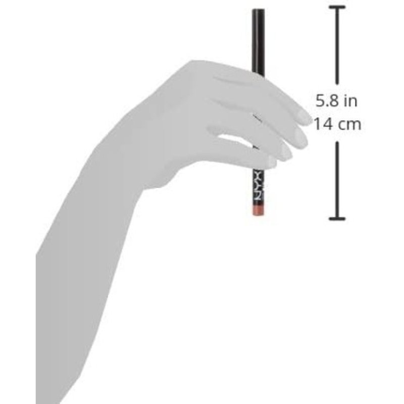 NYX Cosmetics Slim Lip Pencil Soft Brown