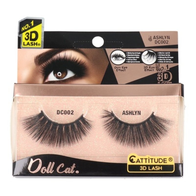 Ebin New York Doll Cat Lash Ashlyn - False Eyelashes